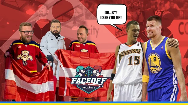 Porziņgis uz Warriors, Bļugers ir atpakaļ un mūsējie spridzina NHL | FaceOff Podkāsts