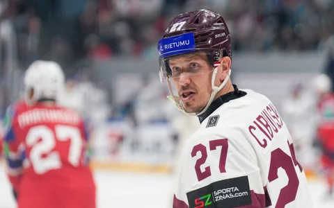 Latvijai otrā augstākā vieta pasaules hokeja čempionātu vēsturē
