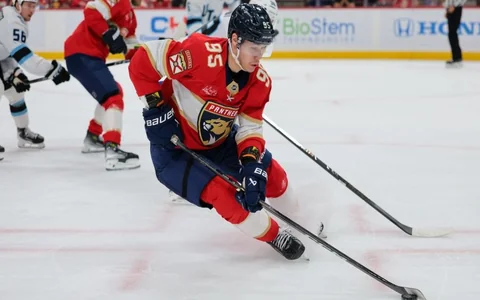 ″Puiši izdarīja milzu darbu.″ Vilmanis par pirmo ripu NHL