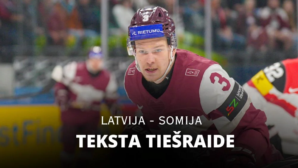 Teksta tiešraide: Latvija - Somija 1:7 (spēle noslēgusies)