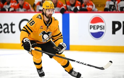 Pitsburgas "Penguins" uzbrucējs tiek pie 13,95 miljonu līguma