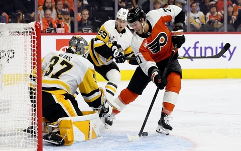 Šilovs NHL sezonu sāk ar vēsturisku "sauso" spēli Filadelfijā